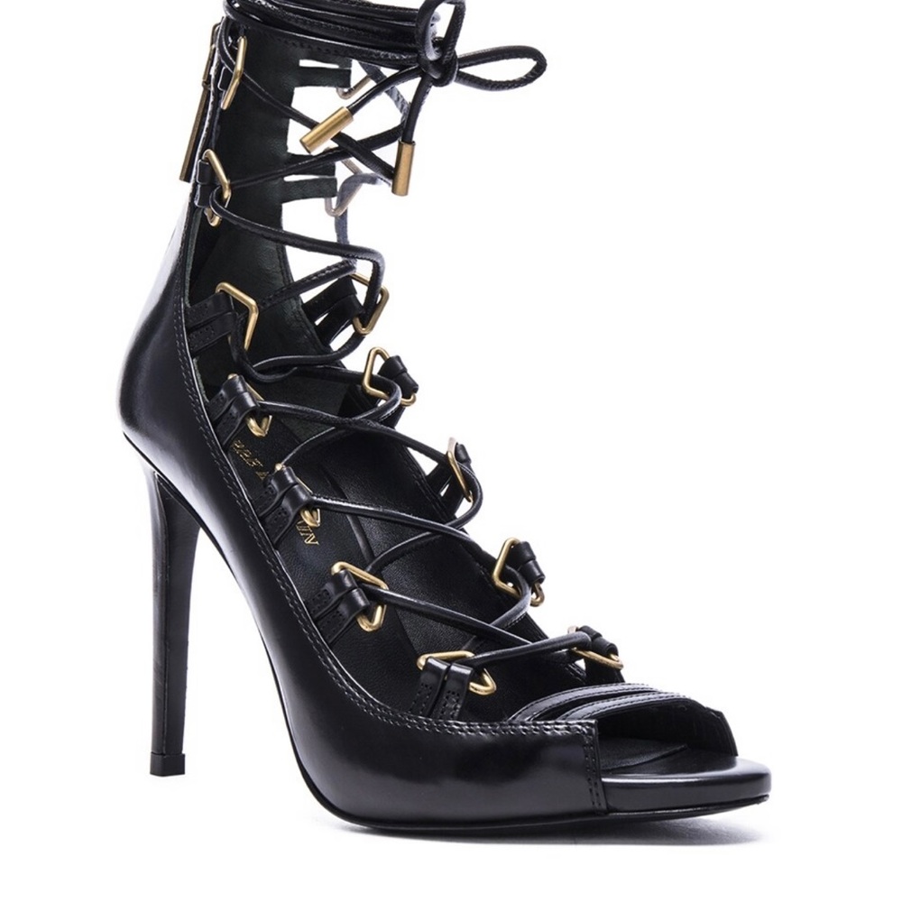 Pierre Balmain Lace Up Heel Rare